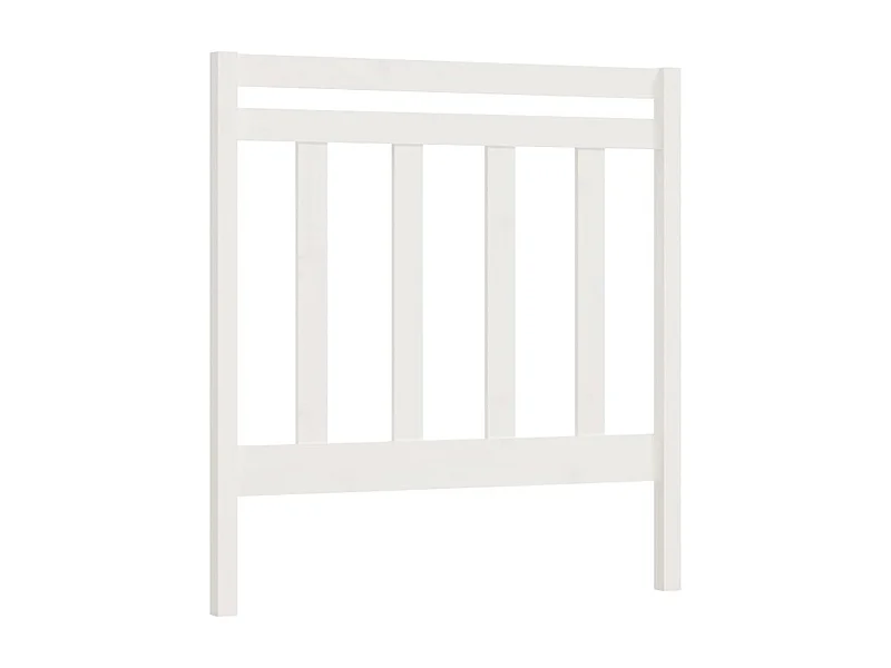 Tête de lit accessoire bois blanche 95 x 4 x 100 cm TDL0203657