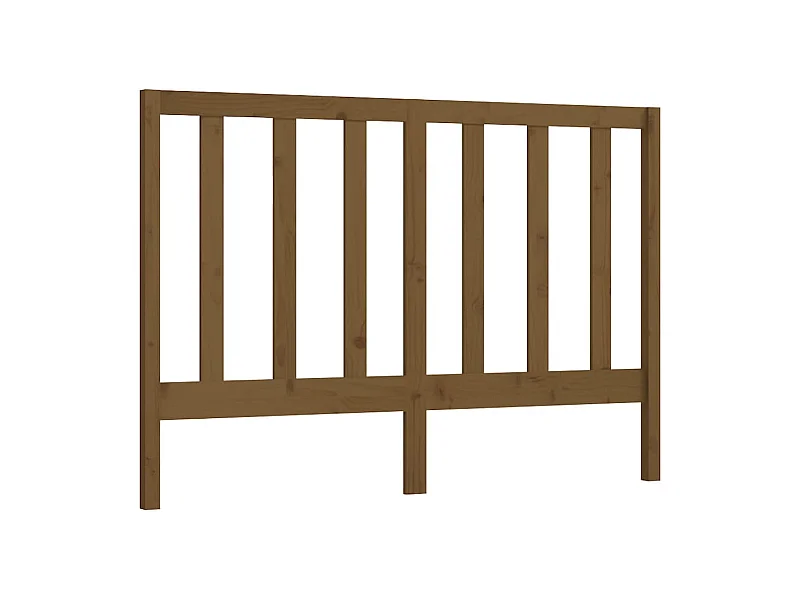 Tête de lit accessoire bois marron 146 x 4 x 100 cm TDL0203004