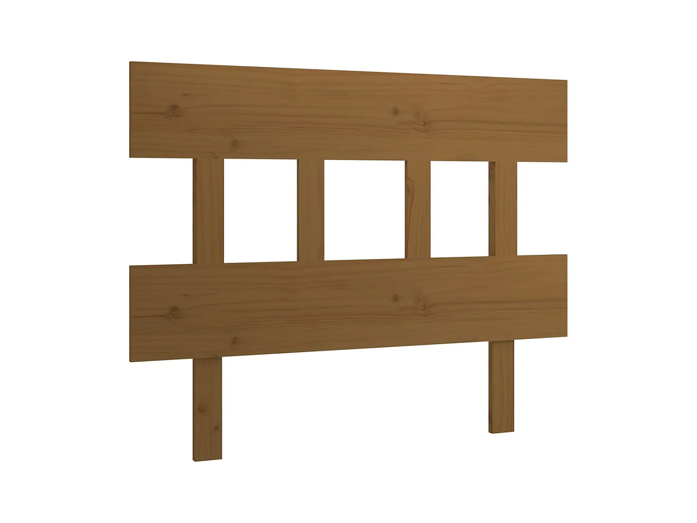 Tête de lit accessoire bois marron 93.5 x 3 x 81 cm TDL0202828