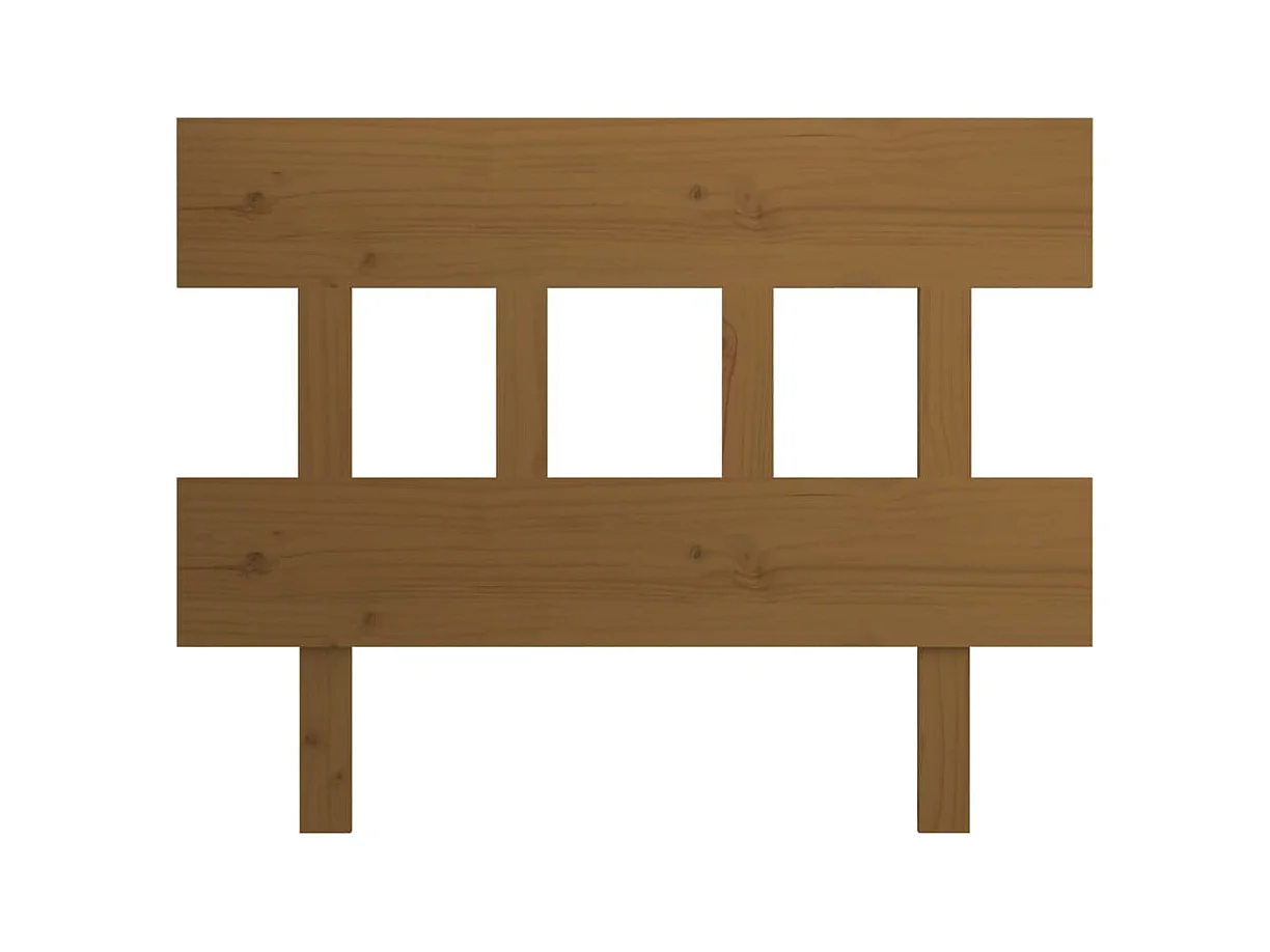 Tête de lit accessoire bois marron 93.5 x 3 x 81 cm TDL0202828