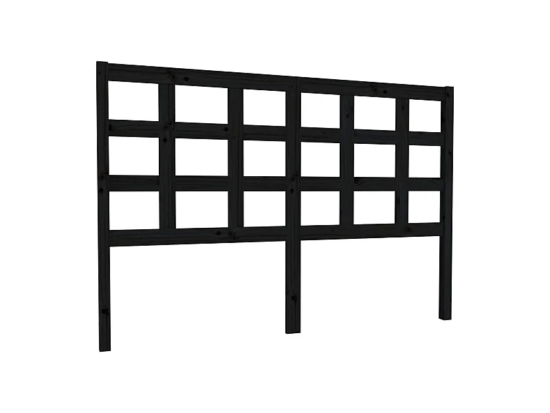 Tête de lit accessoire bois marron 145.5 x 4 x 100 cm TDL0202285