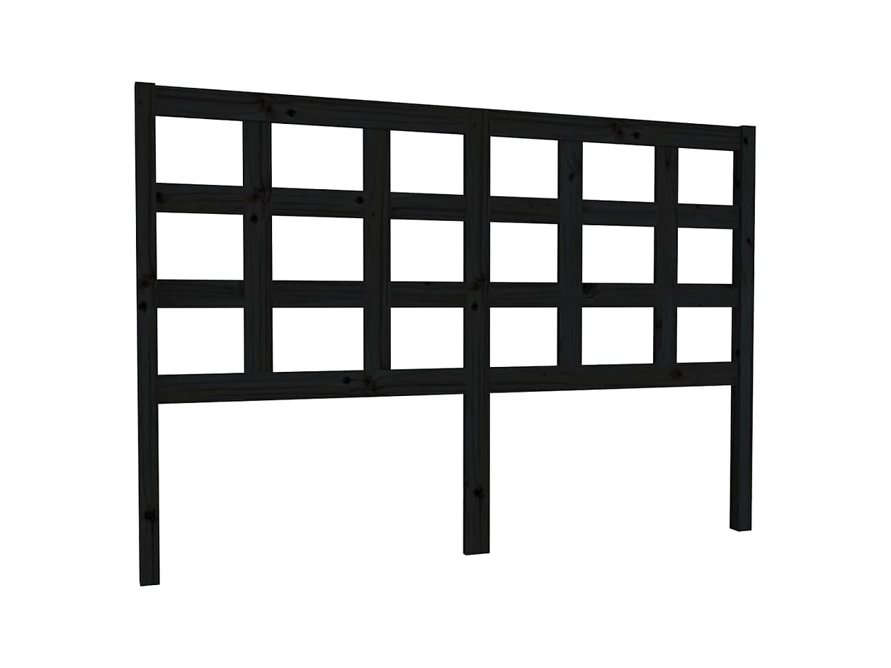 Tête de lit accessoire bois marron 145.5 x 4 x 100 cm TDL0202285