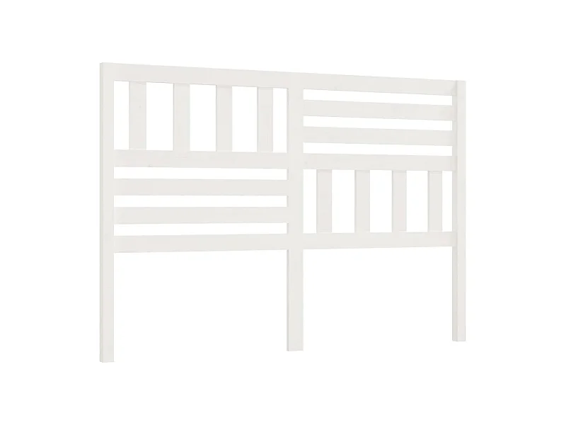 Tête de lit accessoire bois blanche 146 x 4 x 100 cm TDL0203855