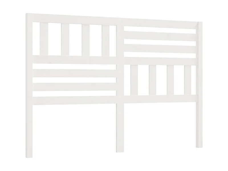 Tête de lit accessoire bois blanche 146 x 4 x 100 cm TDL0203855