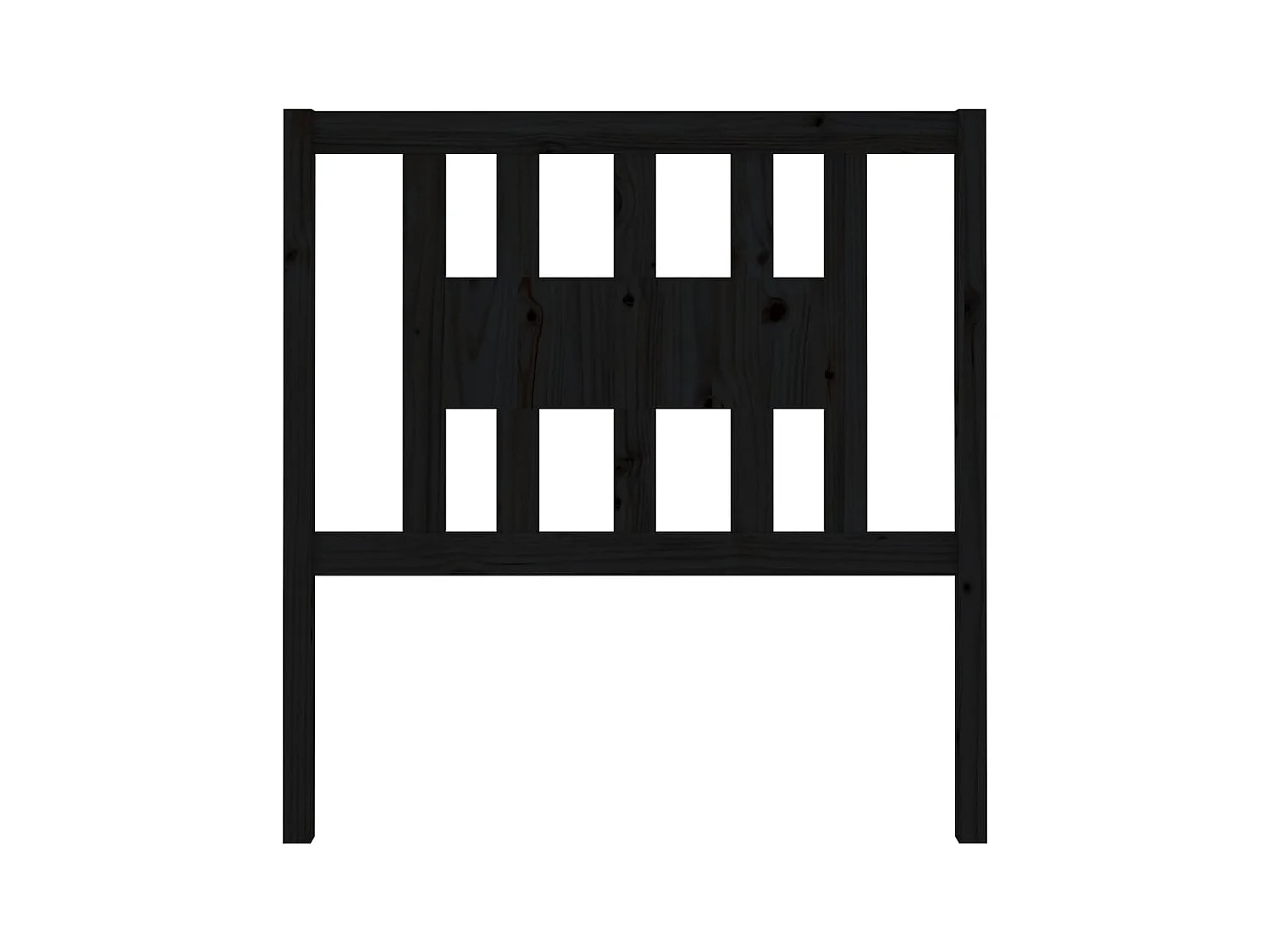 Tête de lit accessoire bois marron 81 x 4 x 100 cm TDL0202091