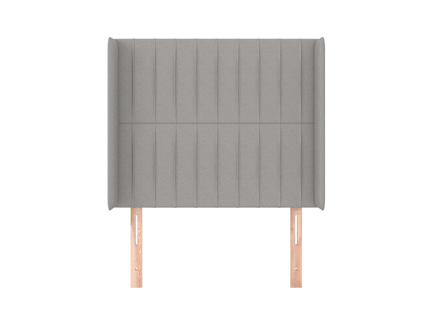 Tête de lit accessoire tissu grise 93 x 16 x 128 cm TDL0205108