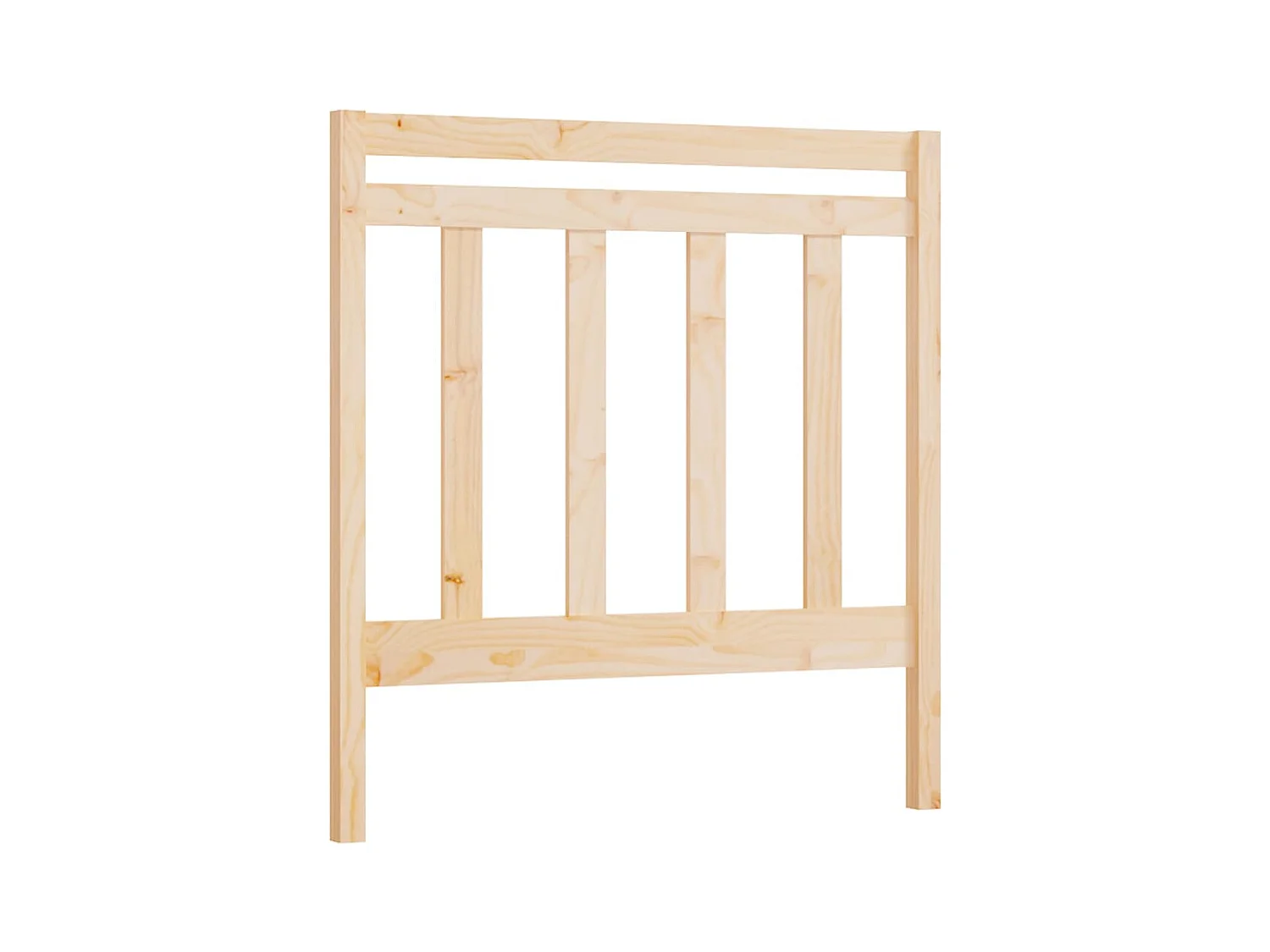 Tête de lit accessoire bois marron 95 x 4 x 100 cm TDL0205884