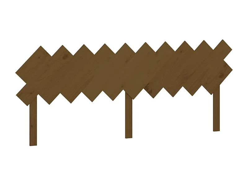 Tête de lit accessoire bois marron 196 x 3 x 80.5 cm TDL0202896