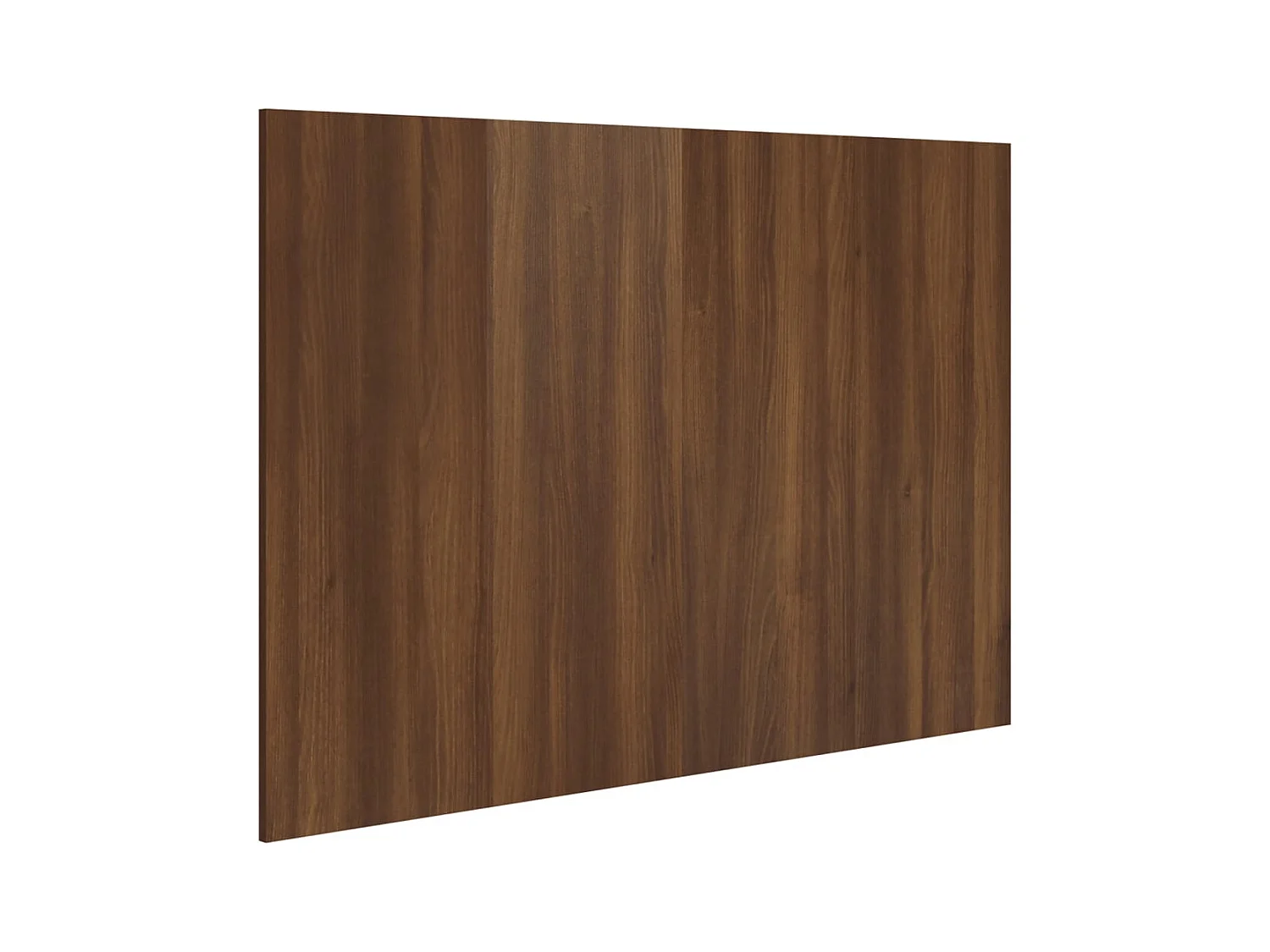 Tête de lit accessoire effet bois marron 120 x 1.5 x 80 cm TDL0203589