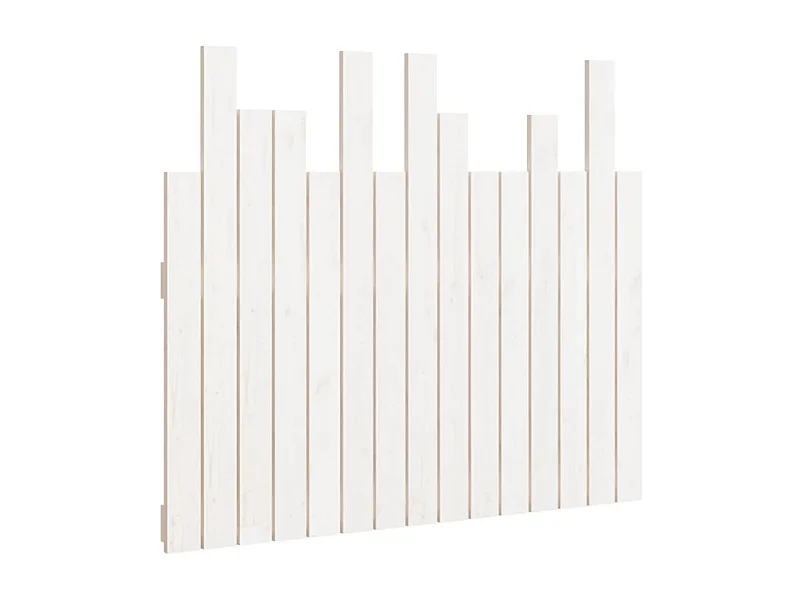 Tête de lit accessoire bois blanche 95.5 x 3 x 80 cm TDL0202682