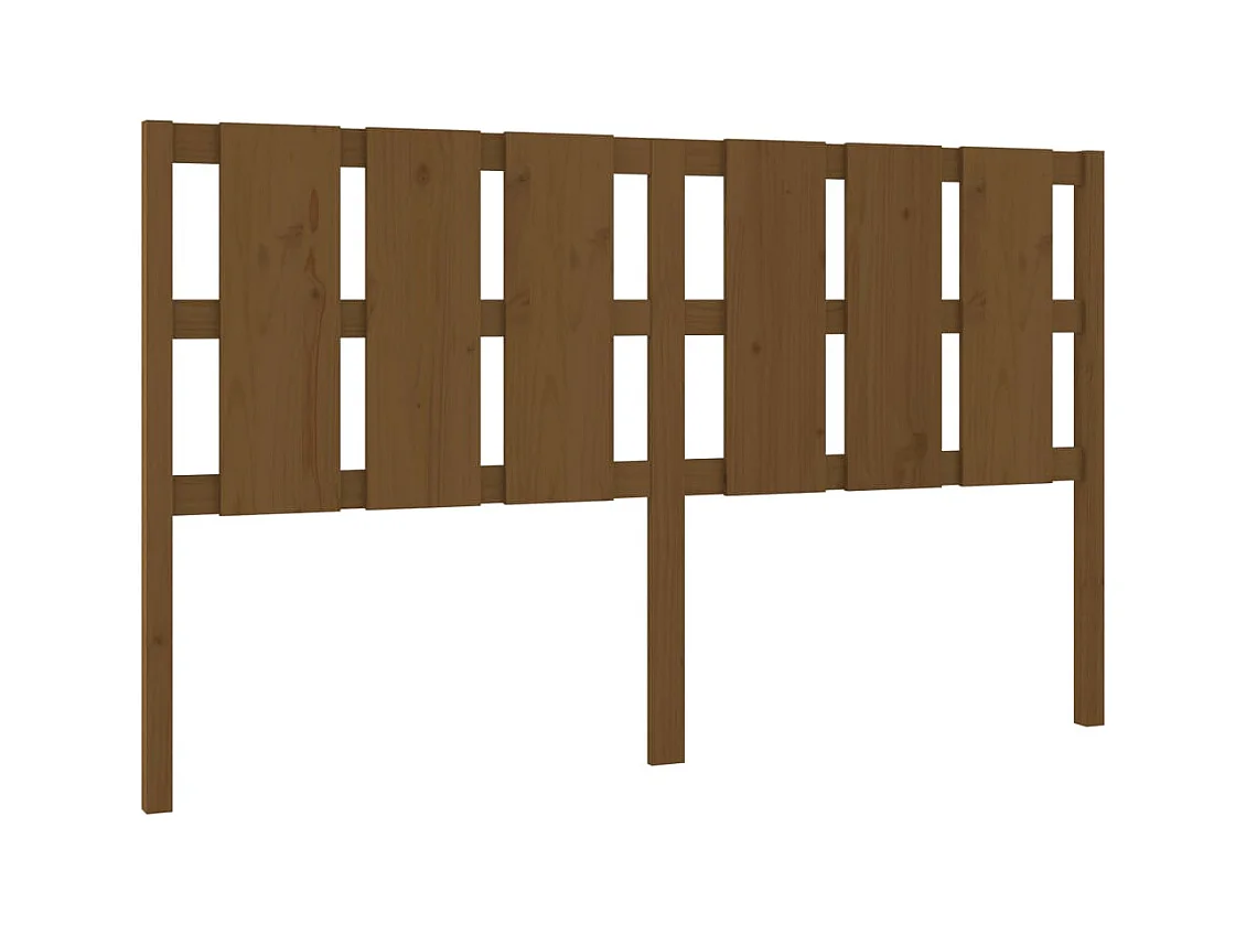 Tête de lit accessoire bois marron 165.5 x 4 x 100 cm TDL0202946