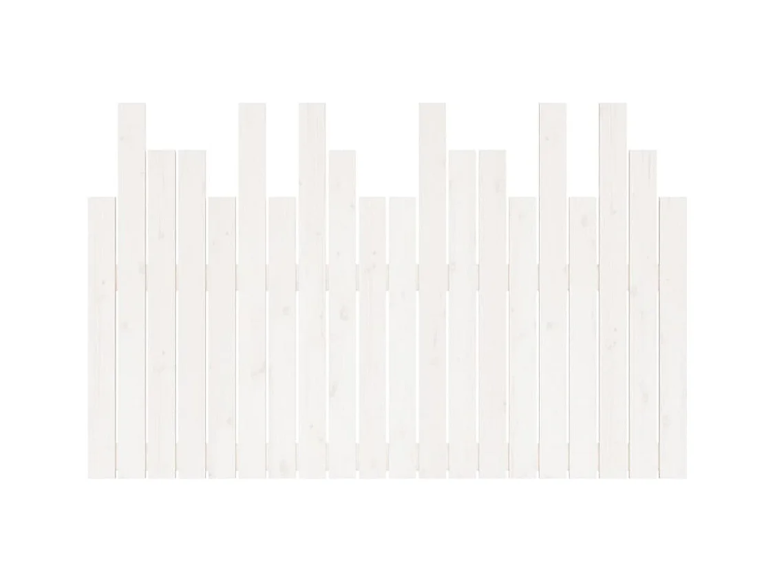 Tête de lit accessoire bois blanche 127.5 x 3 x 80 cm TDL0202729