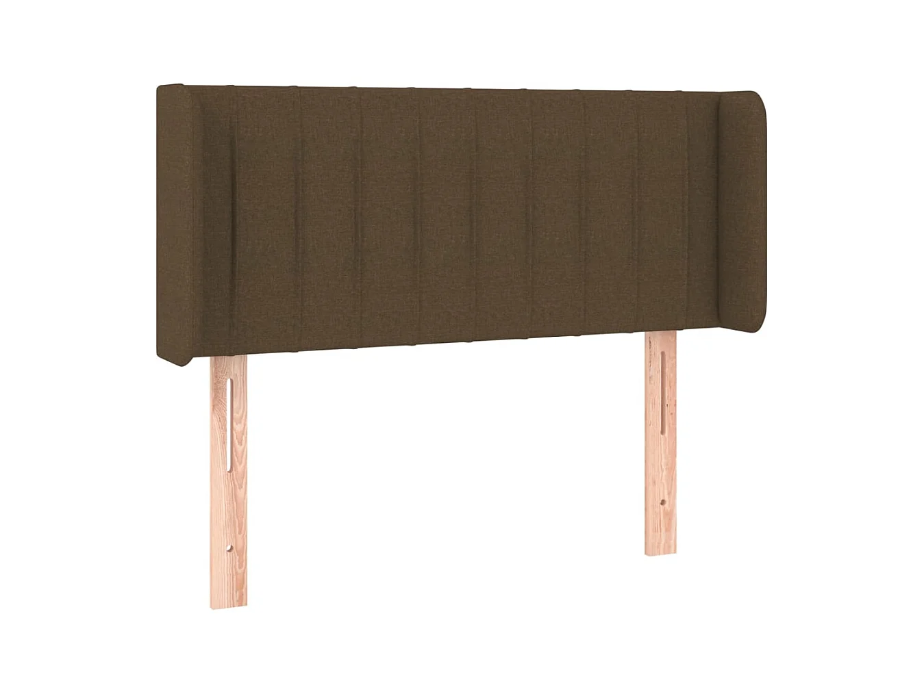 Tête de lit accessoire tissu marron 93 x 16 x 78 cm TDL0200769