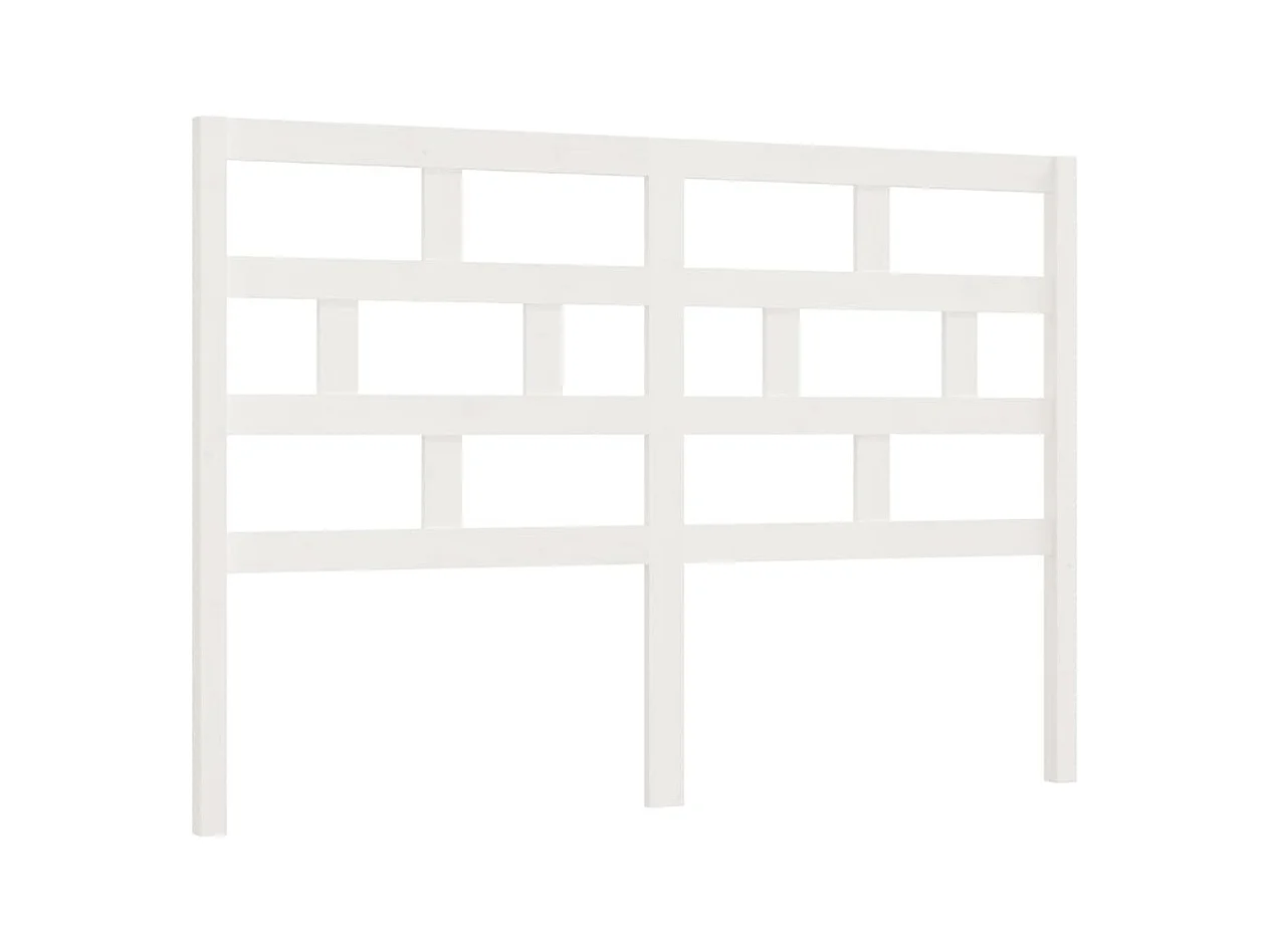 Tête de lit accessoire bois blanche 156 x 4 x 100 cm TDL0203821