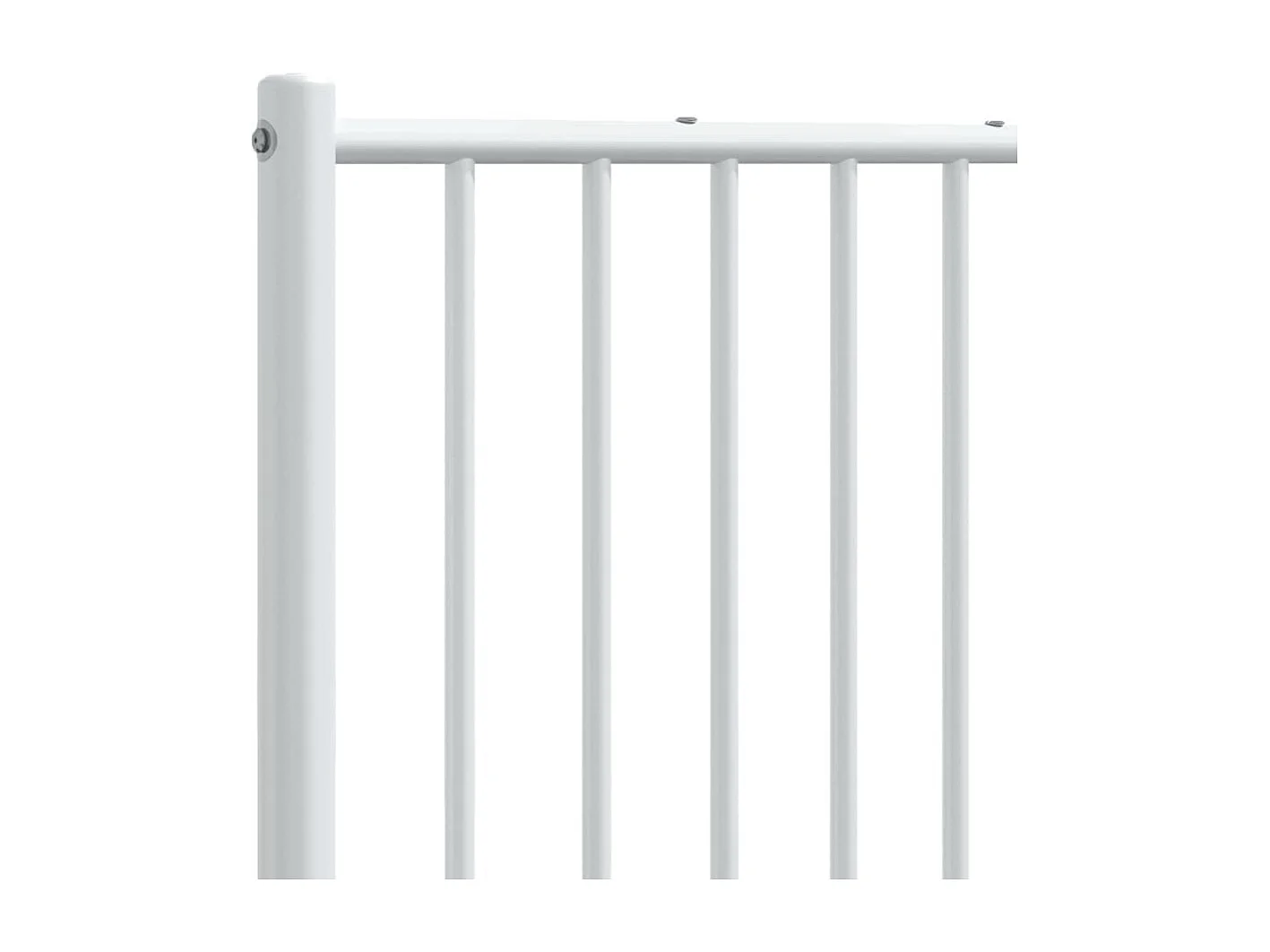 Tête de lit accessoire métal blanche 156 x 3 x 90 cm TDL0202474