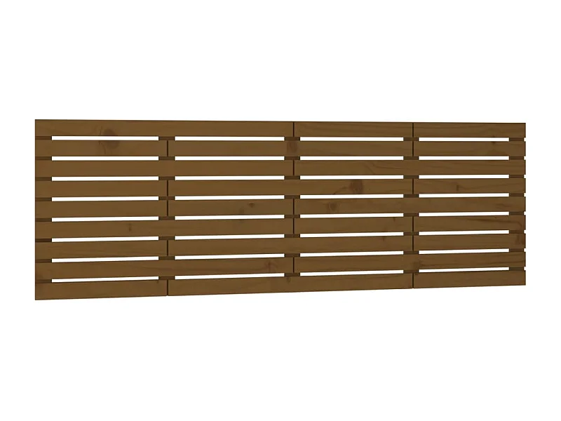 Tête de lit accessoire bois marron 206 x 3 x 63 cm TDL0202567