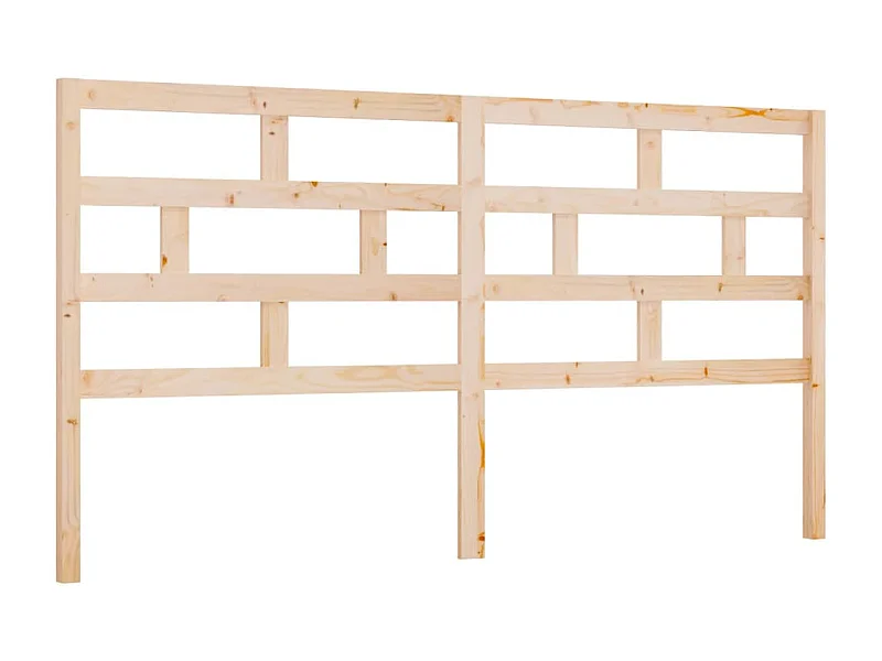 Tête de lit accessoire bois marron 186 x 4 x 100 cm TDL0206598