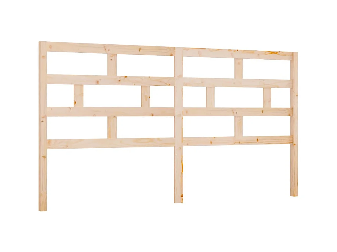 Tête de lit accessoire bois marron 186 x 4 x 100 cm TDL0206598