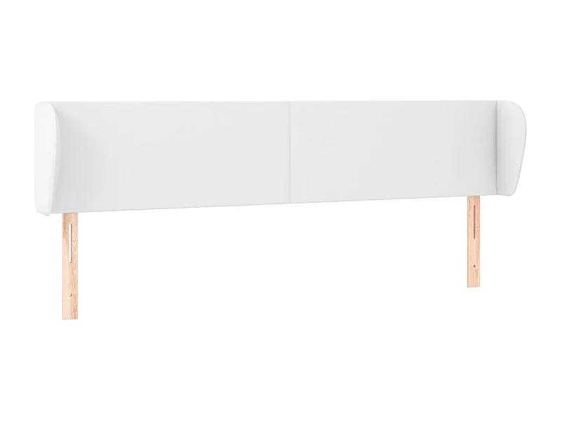 Tête de lit accessoire blanche 203 x 23 x 88 cm TDL0205779