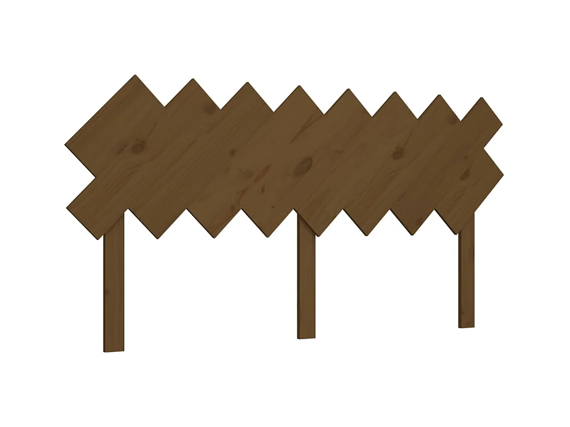 Tête de lit accessoire bois marron 159.5 x 3 x 80.5 cm TDL0202956