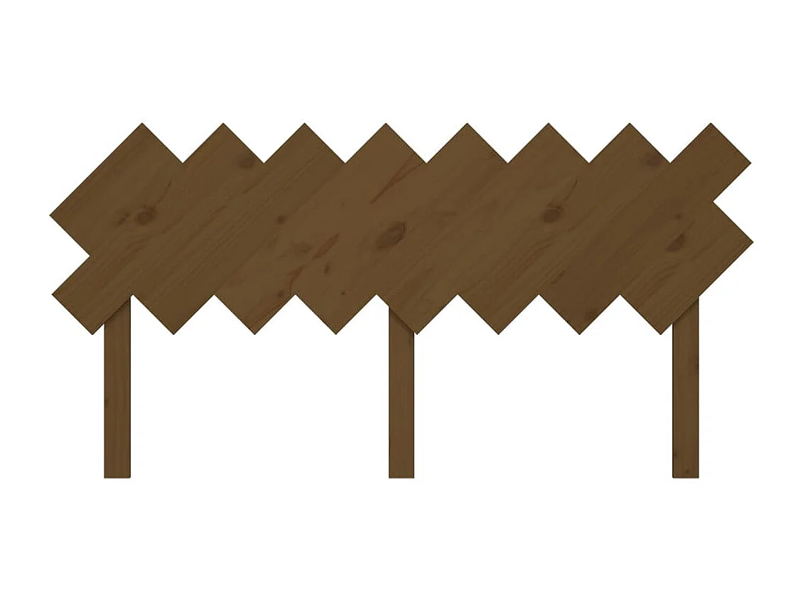 Tête de lit accessoire bois marron 159.5 x 3 x 80.5 cm TDL0202956