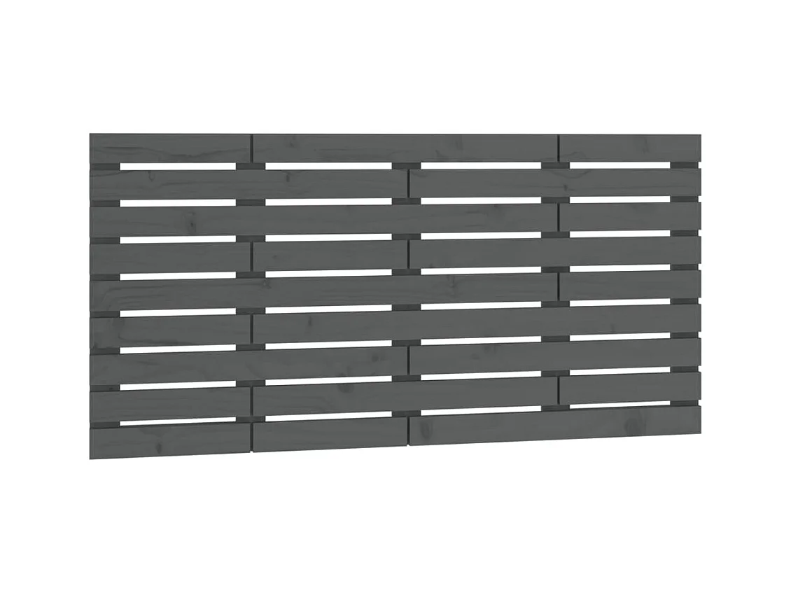 Tête de lit accessoire bois marron 126 x 3 x 63 cm TDL0202668