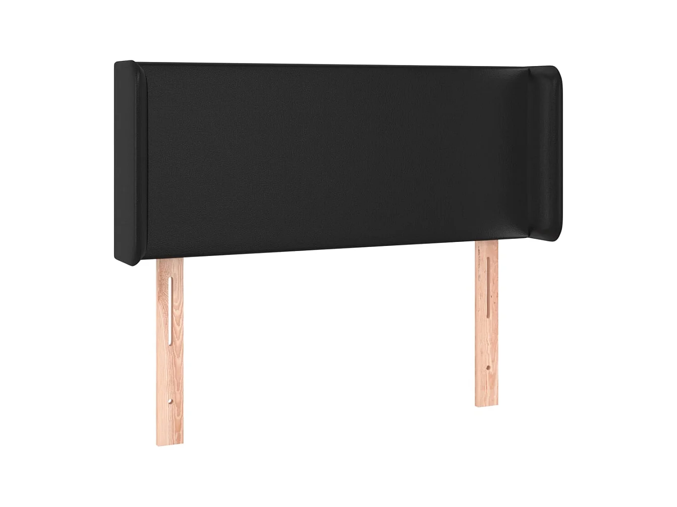 Tête de lit accessoire noire 83 x 16 x 78 cm TDL0200562