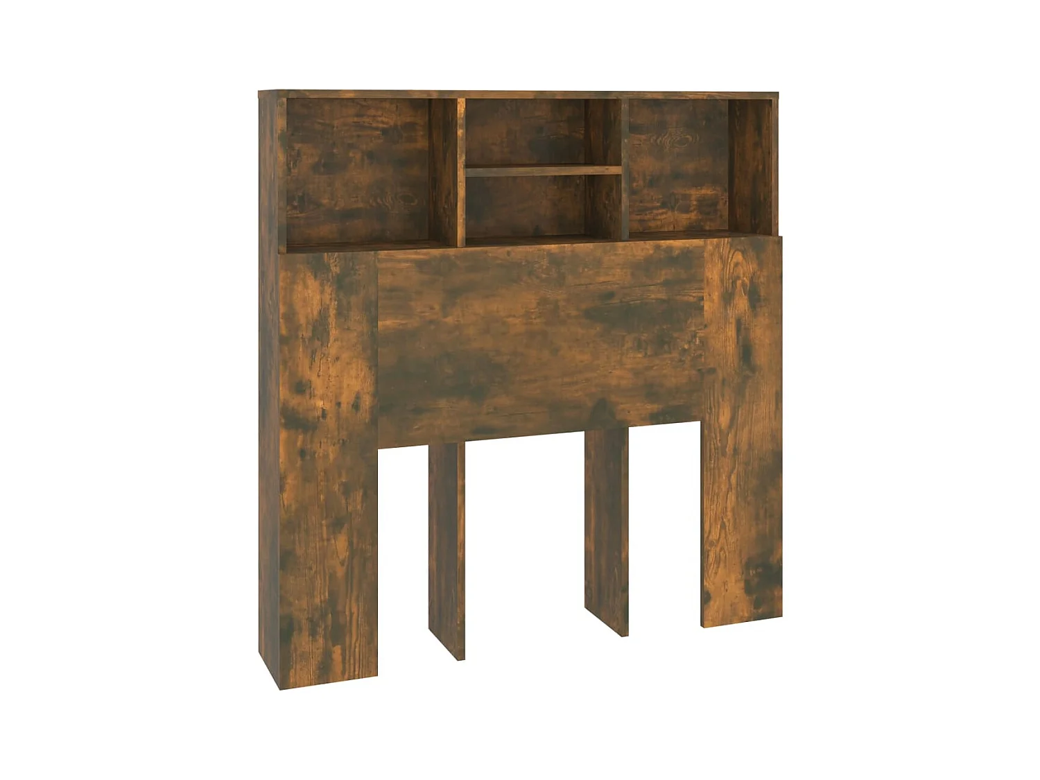 Tête de lit avec effet bois marron 100 x 19 x 103.5 cm TDL0200081