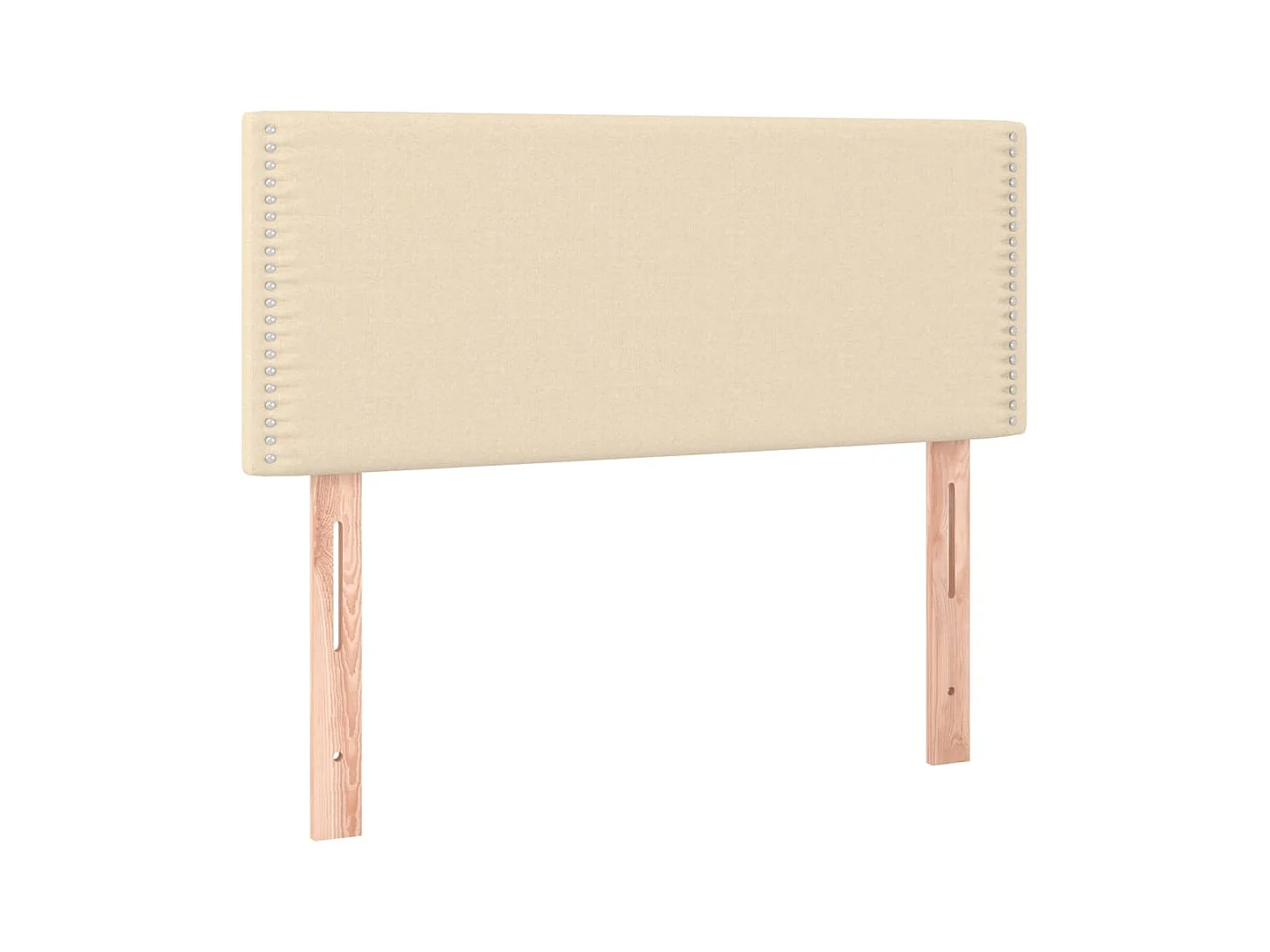 Tête de lit accessoire tissu crème 100 x 5 x 88 cm TDL0203579