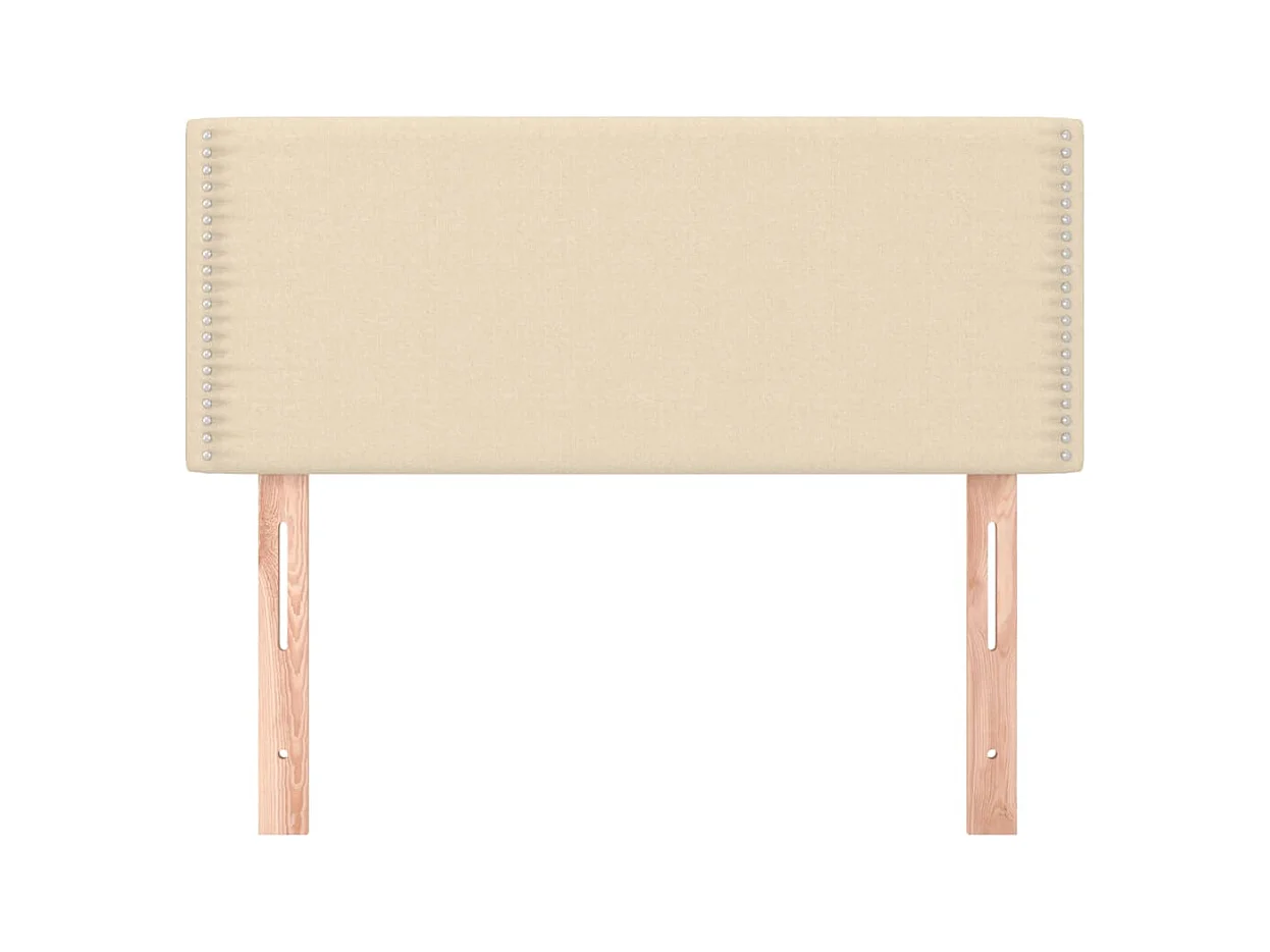 Tête de lit accessoire tissu crème 100 x 5 x 88 cm TDL0203579