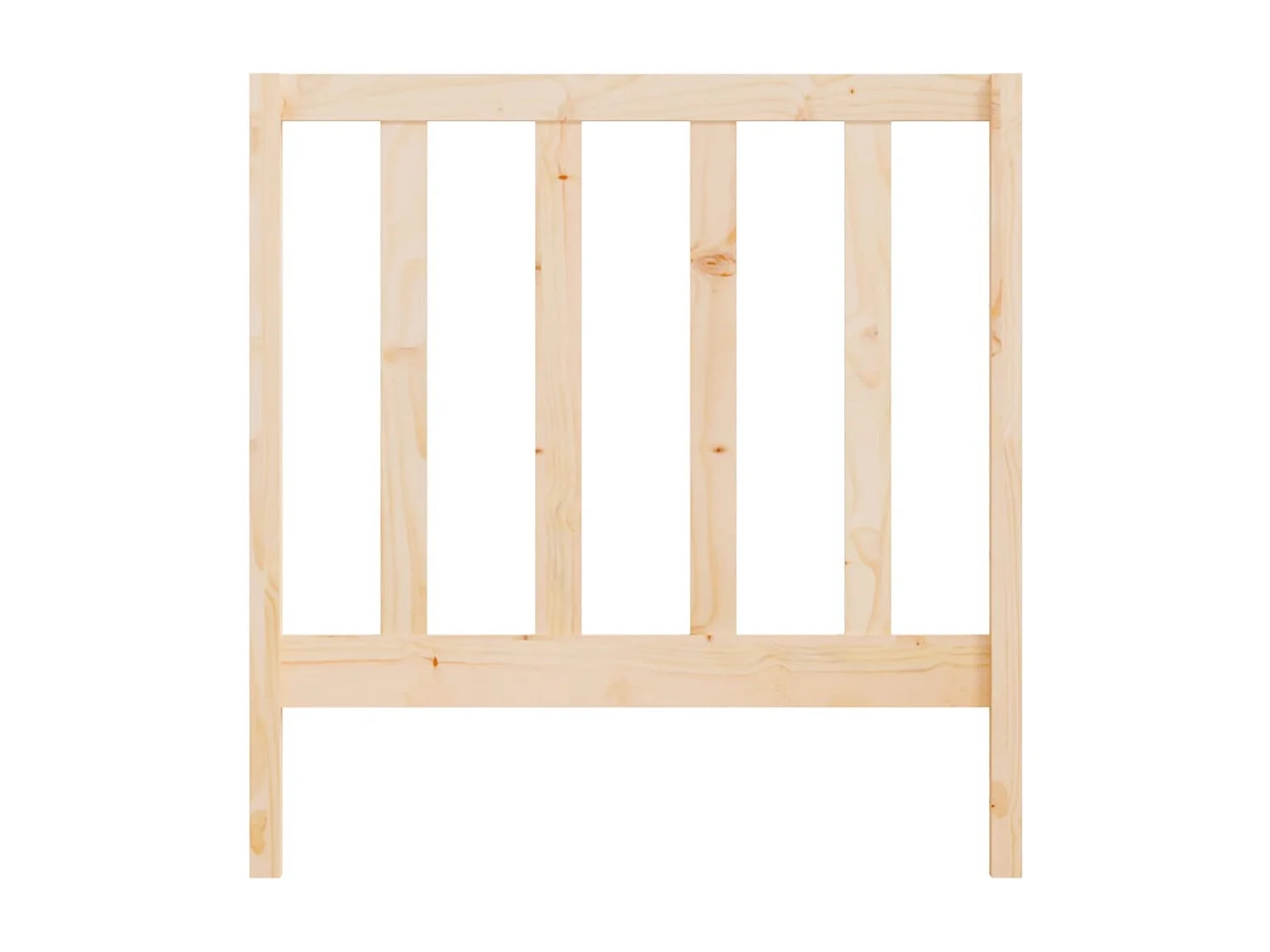 Tête de lit accessoire bois marron 95 x 4 x 100 cm TDL0205883