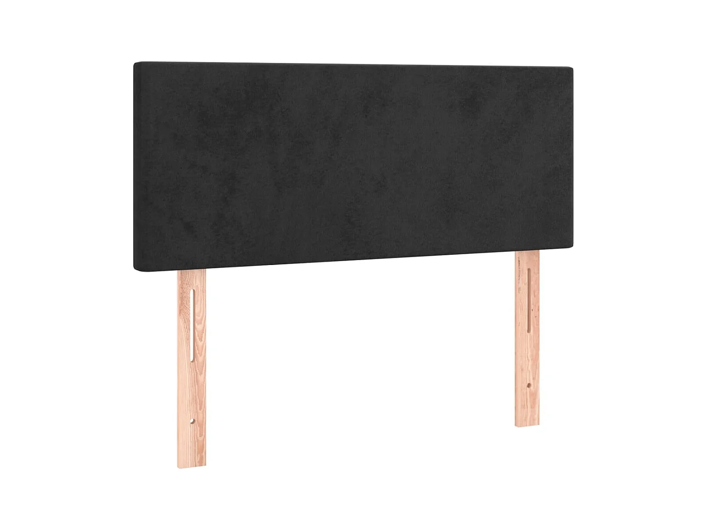 Tête de lit accessoire tissu noire 90 x 5 x 88 cm TDL0202073