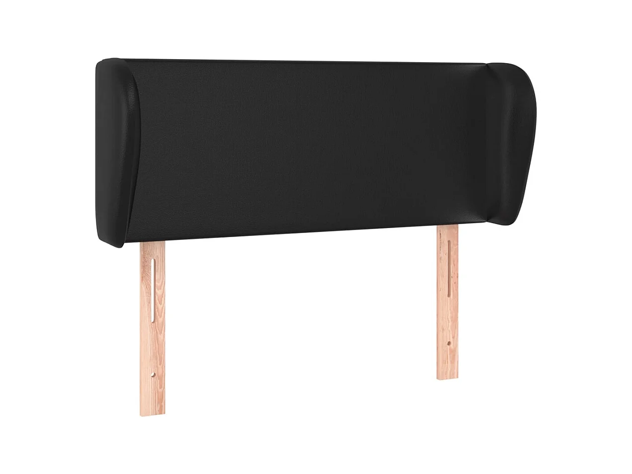 Tête de lit accessoire noire 83 x 23 x 88 cm TDL0204429