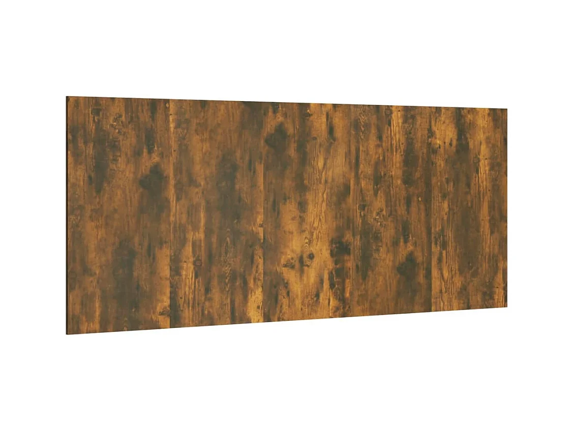 Tête de lit accessoire effet bois marron 200 x 1.5 x 80 cm TDL0203590