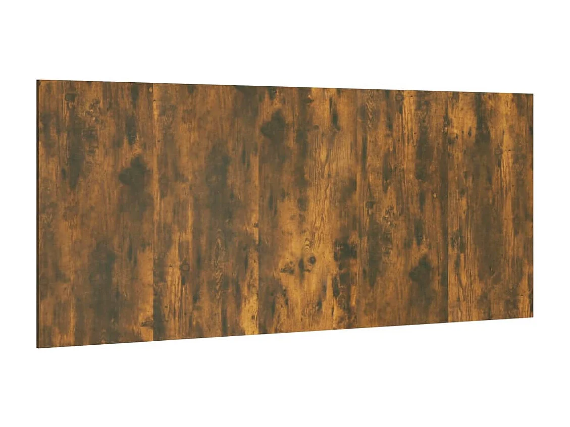 Tête de lit accessoire effet bois marron 200 x 1.5 x 80 cm TDL0203590