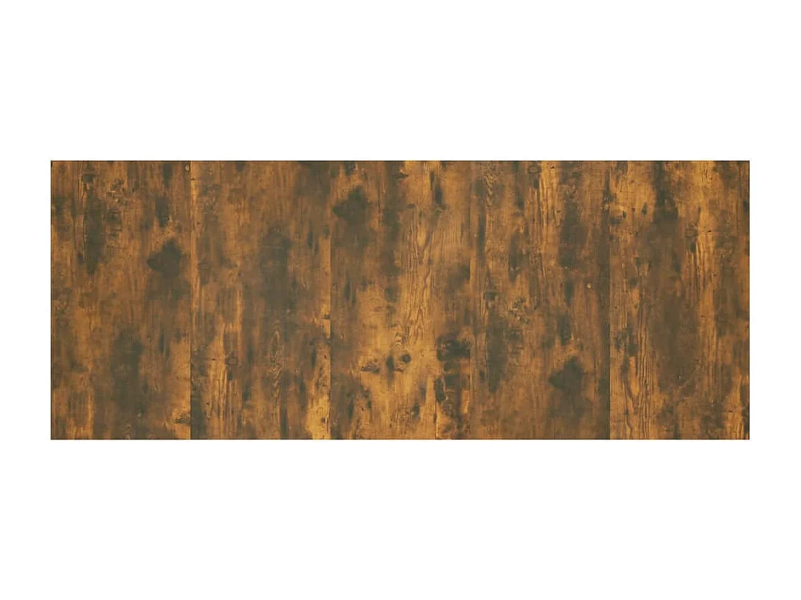 Tête de lit accessoire effet bois marron 200 x 1.5 x 80 cm TDL0203590