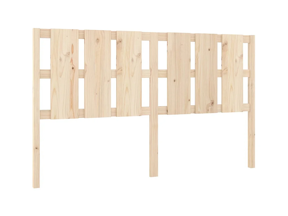 Tête de lit accessoire bois marron 185.5 x 4 x 100 cm TDL0206618