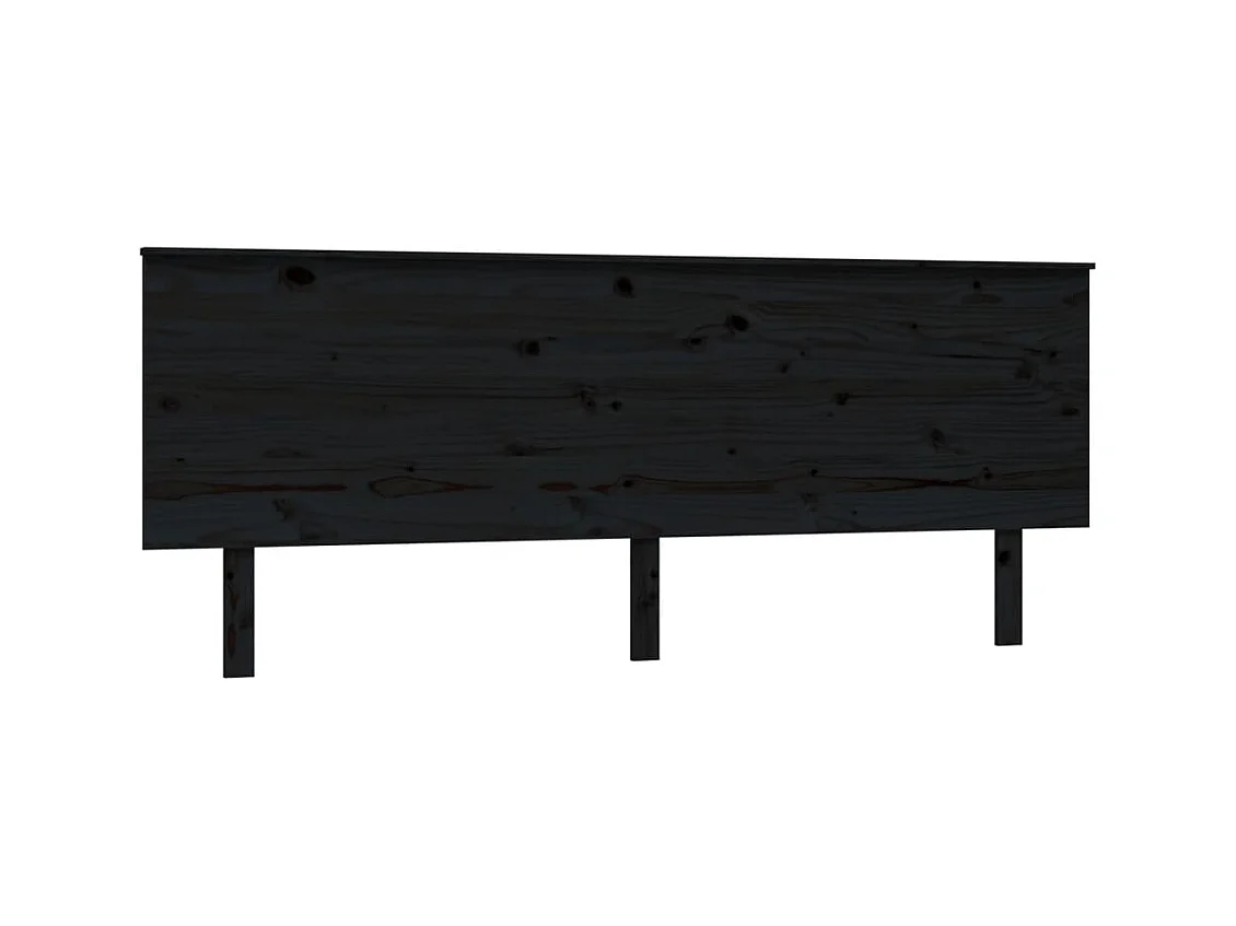 Tête de lit accessoire bois marron 204 x 6 x 82.5 cm TDL0202162