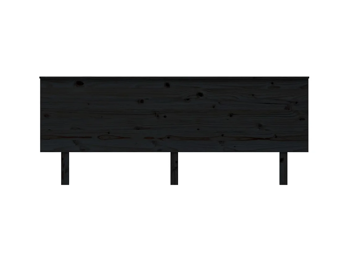 Tête de lit accessoire bois marron 204 x 6 x 82.5 cm TDL0202162