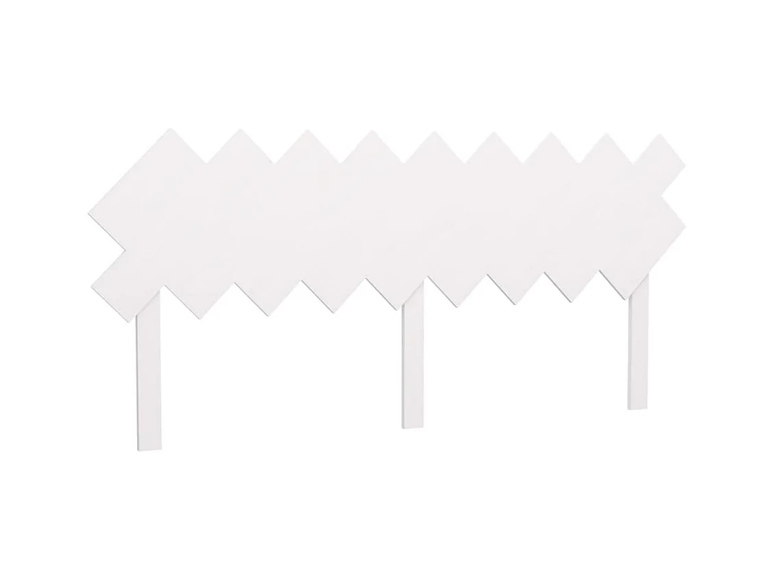Tête de lit accessoire bois blanche 178 x 3 x 80.5 cm TDL0203779