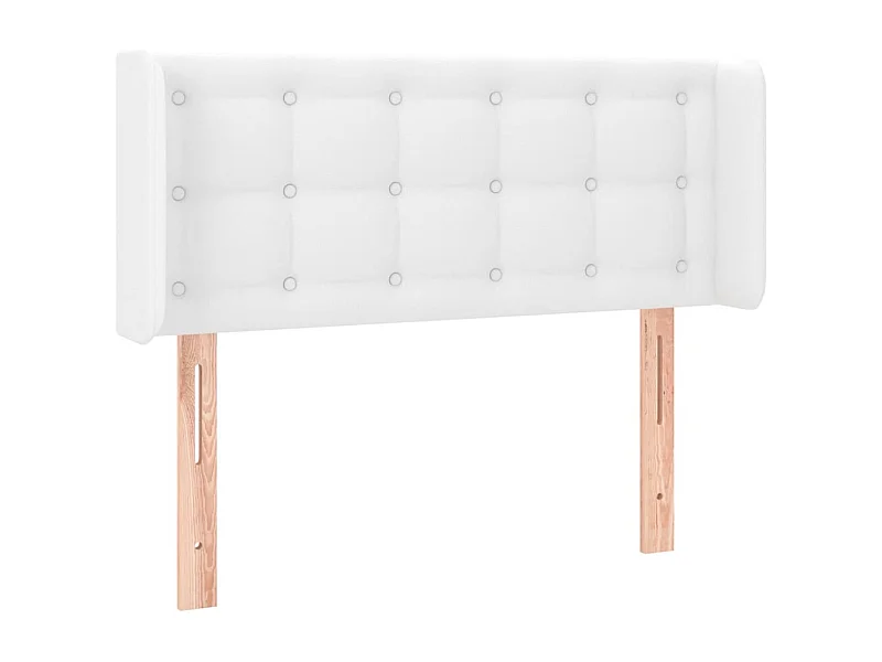 Tête de lit accessoire blanche 83 x 16 x 88 cm TDL0205774