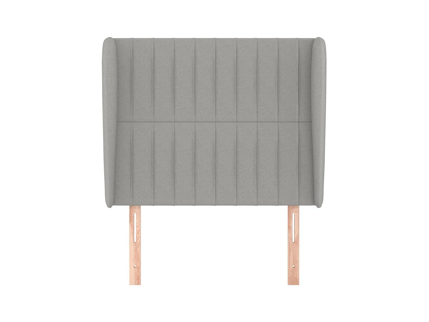 Tête de lit accessoire tissu grise 93 x 23 x 128 cm TDL0205091