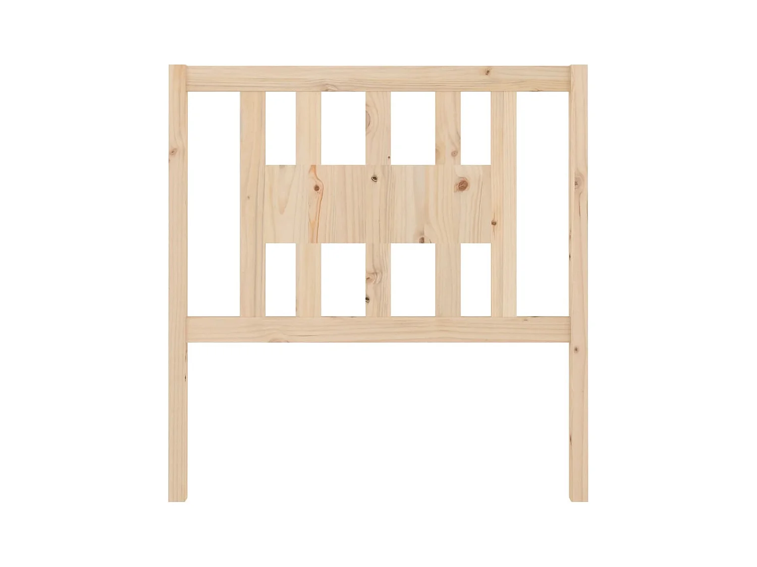 Tête de lit accessoire bois marron 96 x 4 x 100 cm TDL0205877