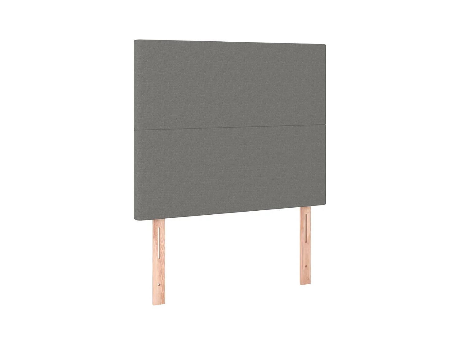 Tête de lit accessoire tissu grise 100 x 5 x 128 cm TDL0206389