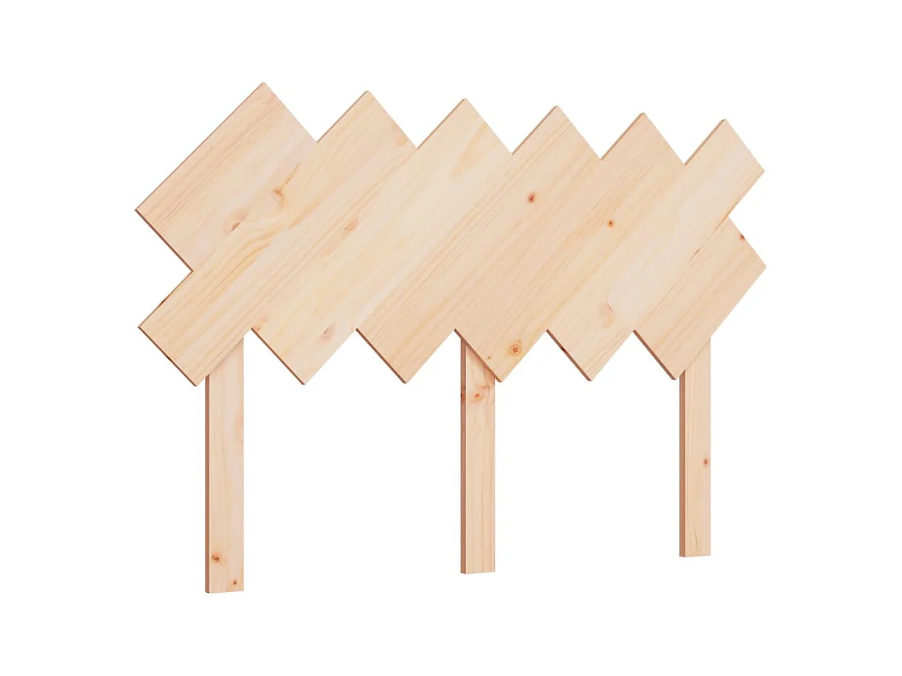 Tête de lit accessoire bois marron 122.5 x 3 x 80.5 cm TDL0206770