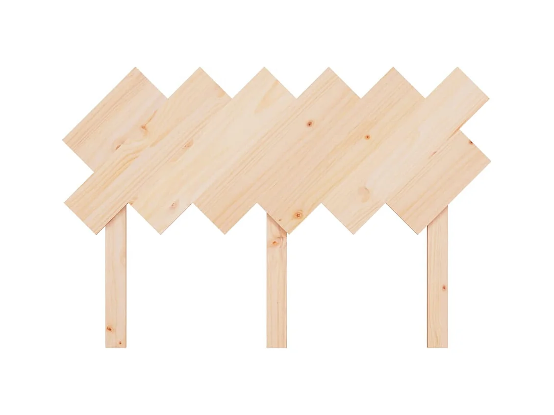 Tête de lit accessoire bois marron 122.5 x 3 x 80.5 cm TDL0206770