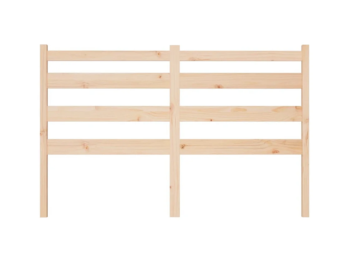 Tête de lit accessoire bois marron 146 x 4 x 100 cm TDL0206686