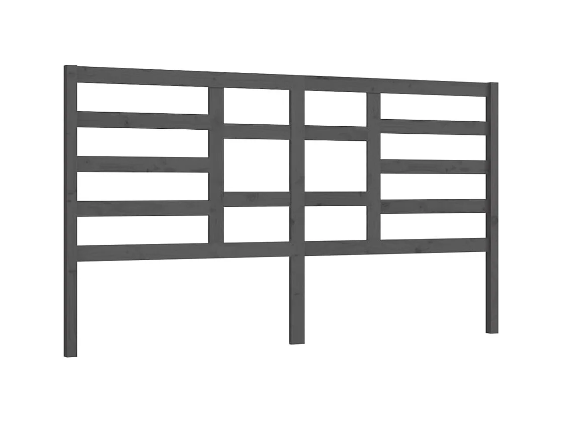 Tête de lit accessoire bois marron 206 x 4 x 104 cm TDL0203314