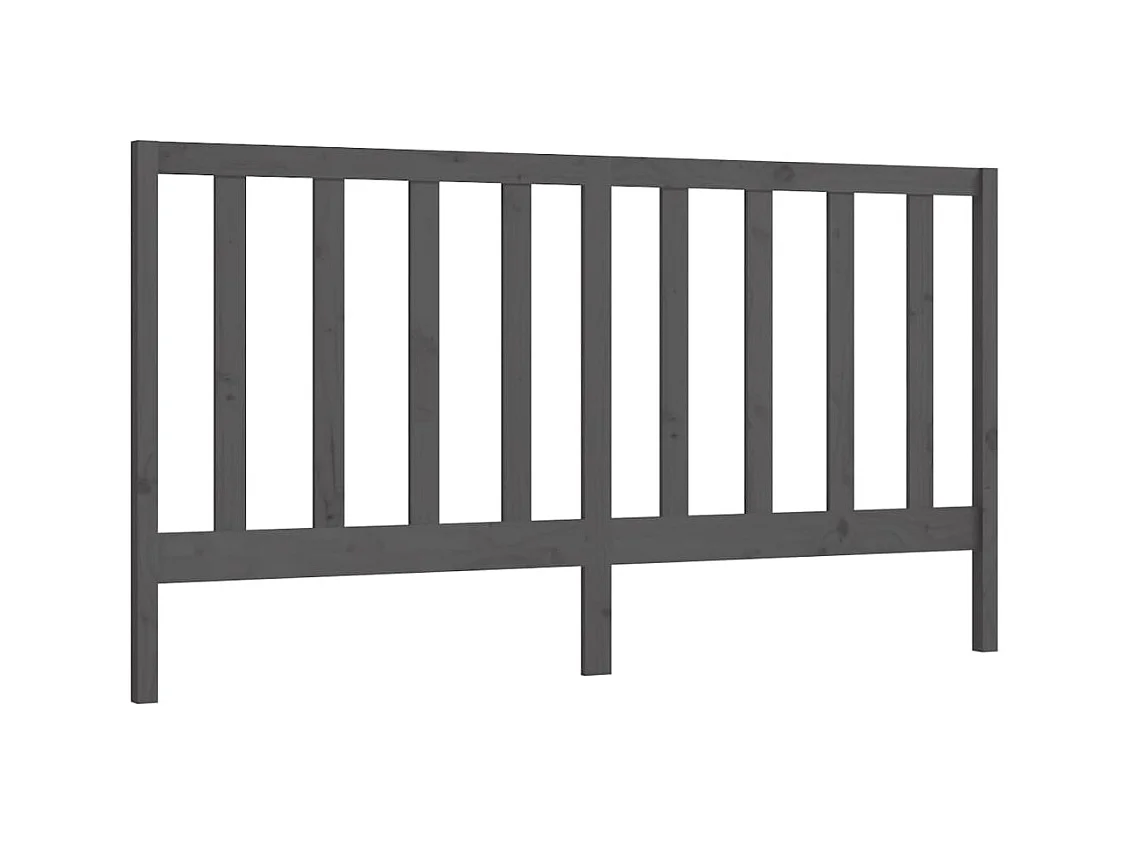 Tête de lit accessoire bois marron 206 x 4 x 100 cm TDL0203317