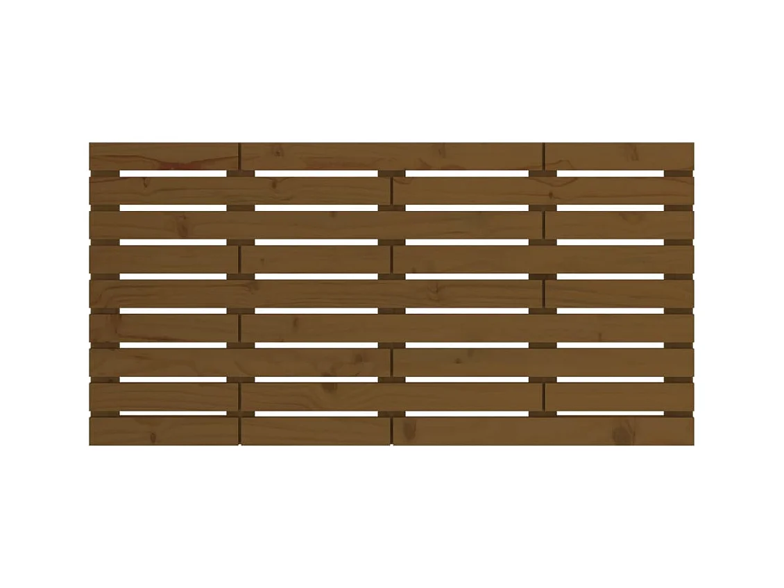 Tête de lit accessoire bois marron 146 x 3 x 63 cm TDL0202593